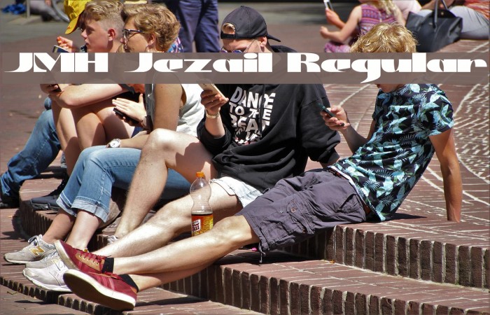 JMH Jezail Regular Font examples
