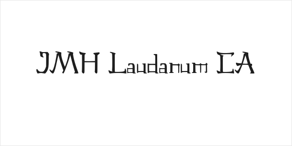 JMH Laudanum CA Logo