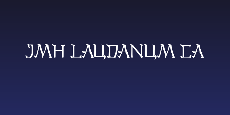 JMH Laudanum CA Social Header