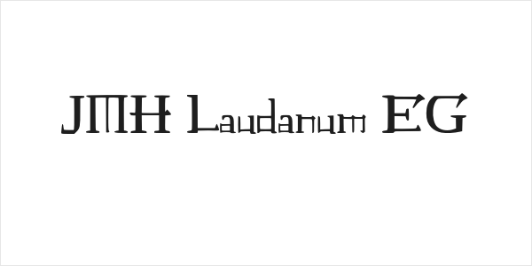 JMH Laudanum EG Logo