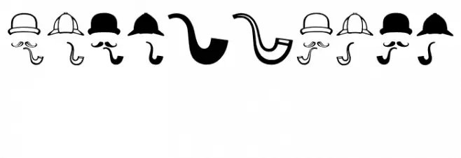 JMH Sherlock Dingbats Regular Font OTHER CHARS