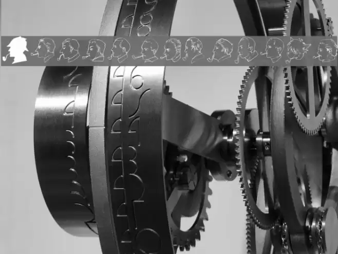 JMH Sherlock Dingbats Regular Font examples