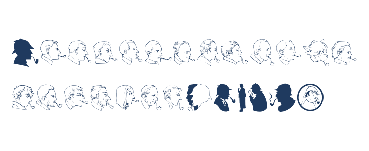 JMH Sherlock Dingbats Regular Lowercase