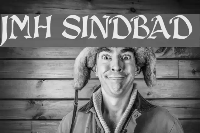 JMH Sindbad Font examples