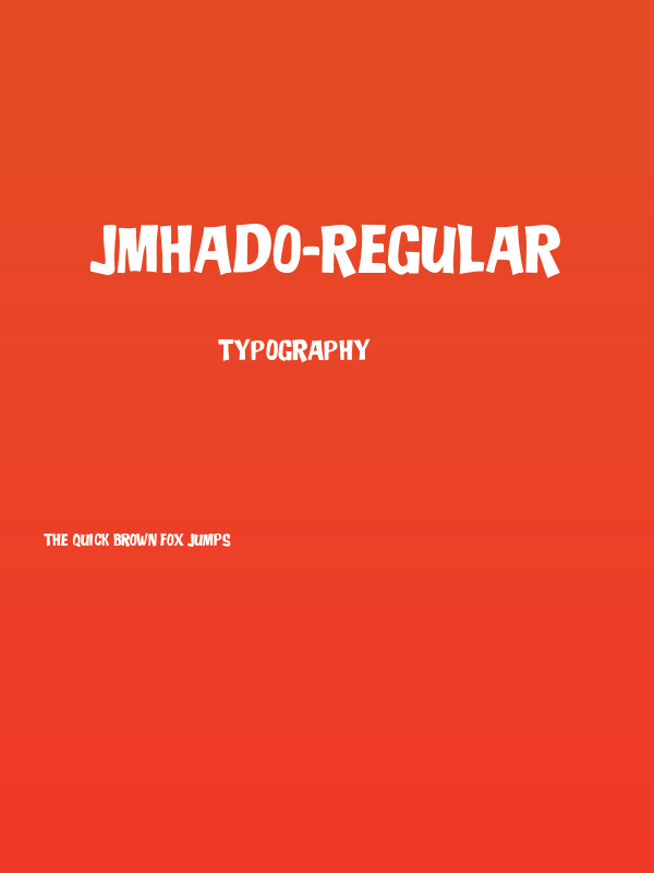 JMHADO-Regular Poster