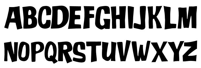 JMHADO-Regular Font Litere mici