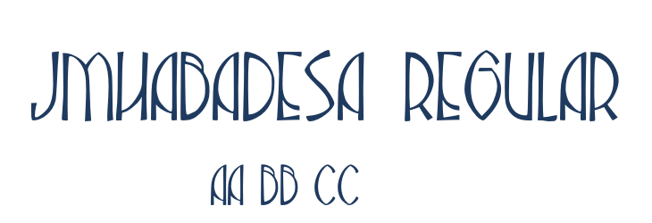 JMHAbadesa-Regular Font Preview