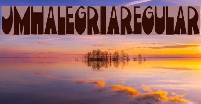 JMHAlegria-Regular Example 1