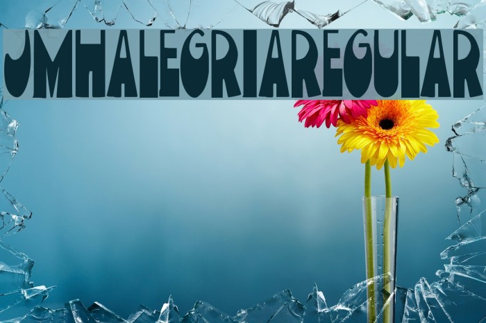JMHAlegria-Regular Font examples