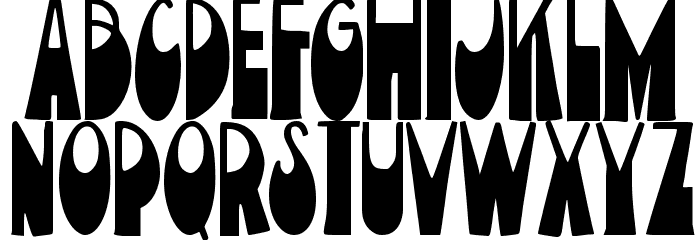 JMHAlegria-Regular Font LOWERCASE