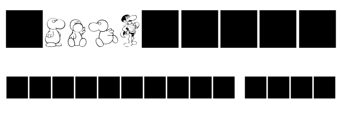 JMHAlfabetoPetiso-Regular フォント その他の文字