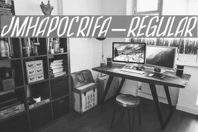 JMHApocrifa-Regular फ़ॉन्ट examples