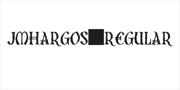 JMHArgos-Regular Logo