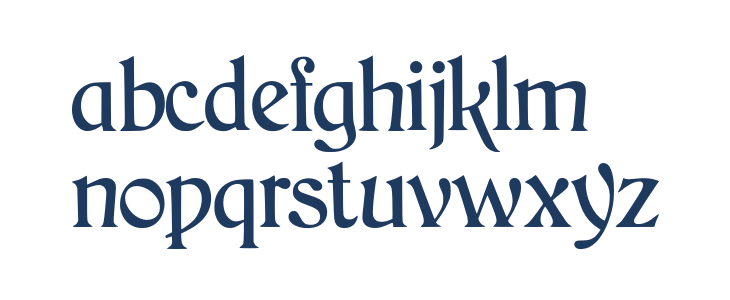 JMHArkham-Regular Lowercase