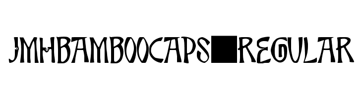 JMHBambooCaps-Regular  لخطوط تنزيل
