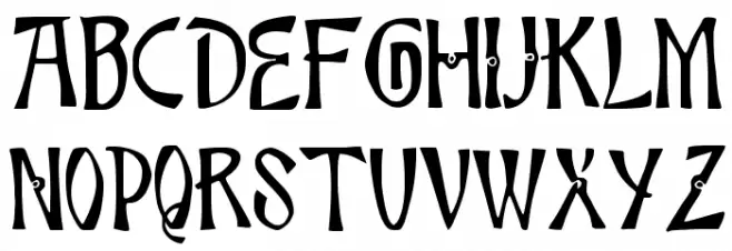 JMHBambooCaps-Regular Font Litere mari