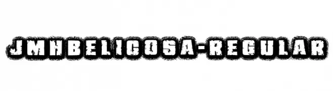 JMHBelicosa-Regular  Fuentes Gratis Descargar
