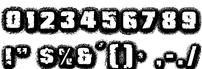 JMHBelicosa-Regular Font OTHER CHARS