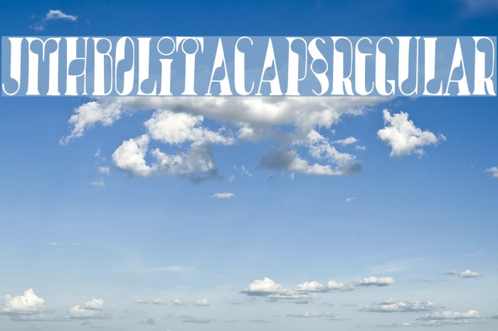 JMHBolitaCaps-Regular Example 1