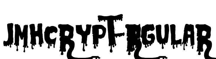 JMHCRYPT-Regular फ़ॉन्ट