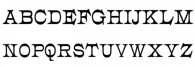 JMHCajita-Bold Schriftart Groß