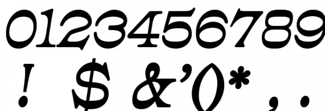 JMHCajita-BoldItalic Font Alte caractere