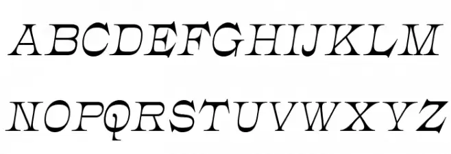 JMHCajita-Italic Fonte MAIÚSCULAS