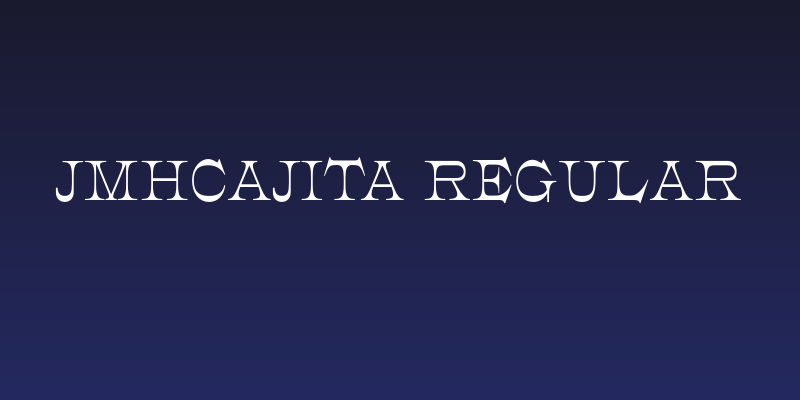 JMHCajita-Regular Social Header