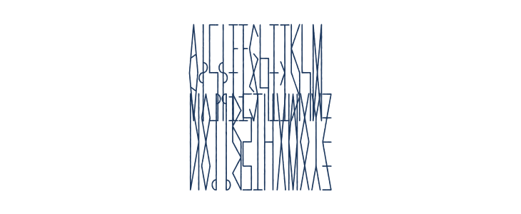 JMHCelaenoRuna-Regular Uppercase