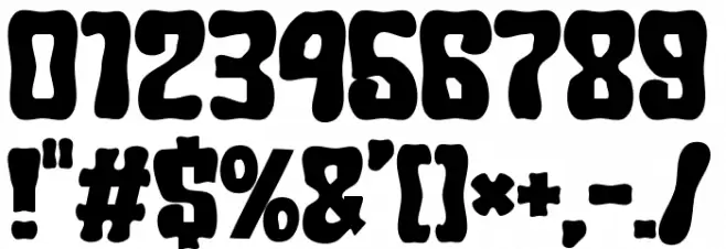 JMHChicle-Regular Font Alte caractere