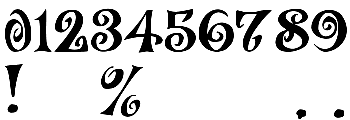 JMHCoronilla-Regular Font OTHER CHARS