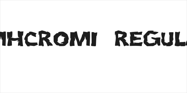 JMHCromI-Regular Logo