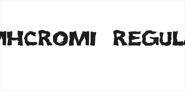 JMHCromI-Regular Logo