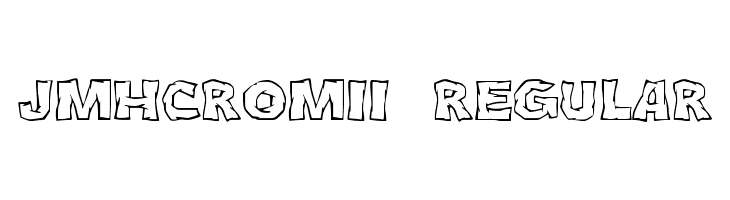 JMHCromII-Regular फ़ॉन्ट