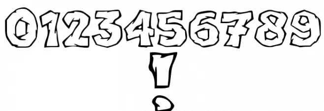 JMHCromII-Regular Polices AUTRES CHARS