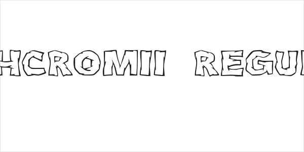 JMHCromII-Regular Logo