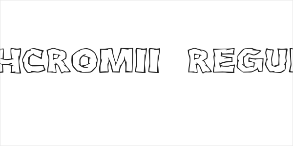 JMHCromII-Regular Logo