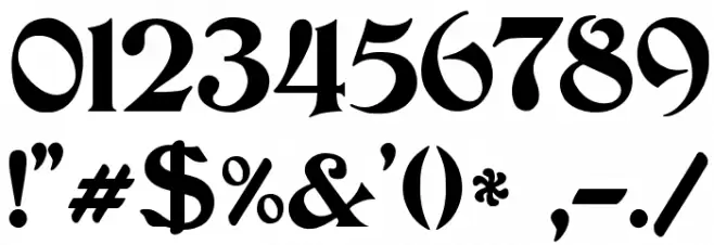 JMHCthulhumbus-Regular Polices AUTRES CHARS