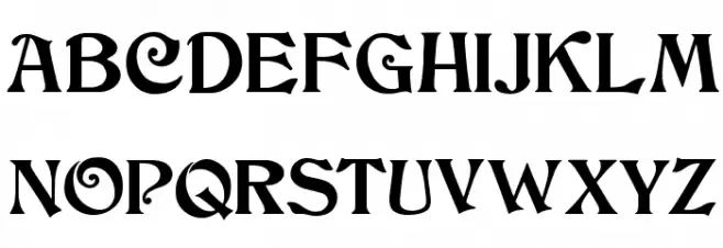 JMHCthulhumbus-Regular Font Litere mari