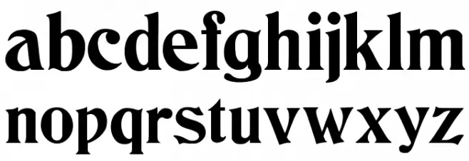 JMHCthulhumbus-Regular 字体 小写