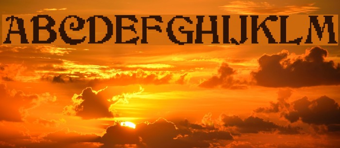 JMHCthulhumbusArcade-Regular Font examples