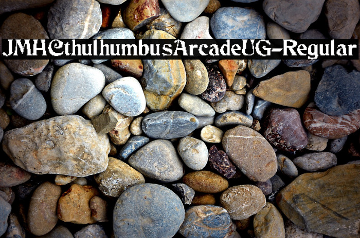 JMHCthulhumbusArcadeUG-Regular Font examples