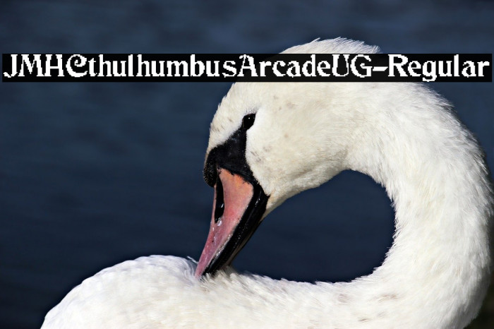 JMHCthulhumbusArcadeUG-Regular Font examples