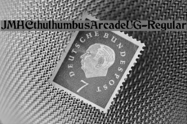 JMHCthulhumbusArcadeUG-Regular Font examples