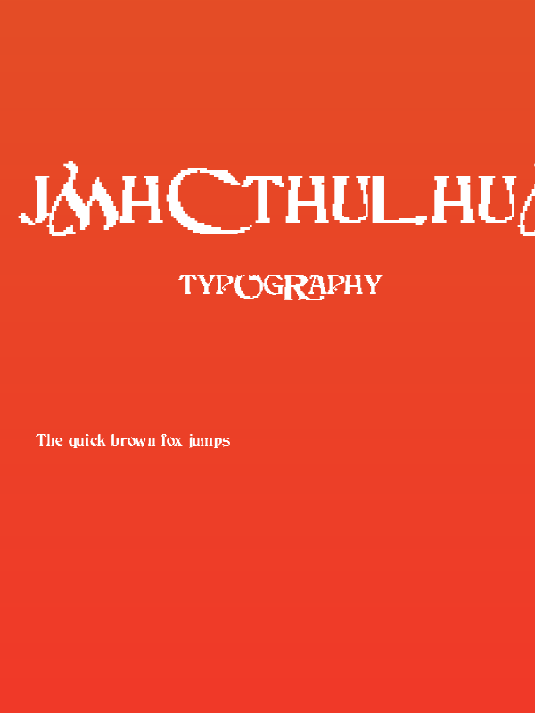 JMHCthulhumbusArcadeUGalt2-Regu Poster