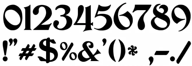 JMHCthulhumbusUG-Regular フォント その他の文字