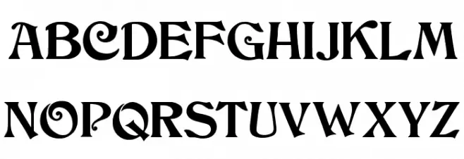 JMHCthulhumbusUG-Regular フォント 大文字