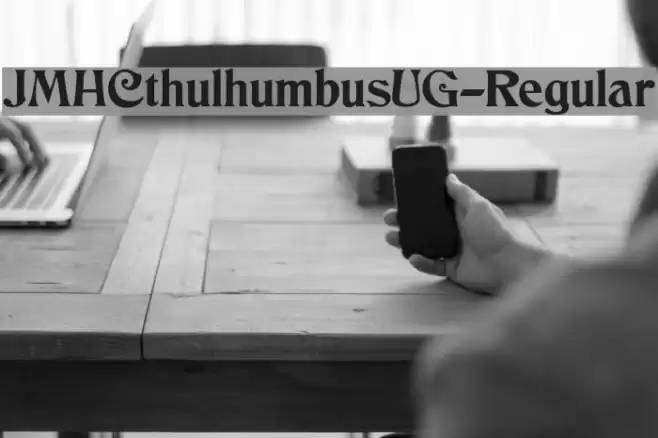JMHCthulhumbusUG-Regular フォント examples