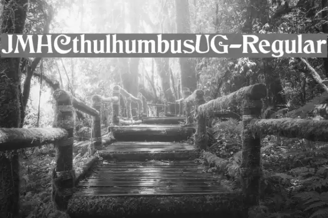 JMHCthulhumbusUG-Regular フォント examples