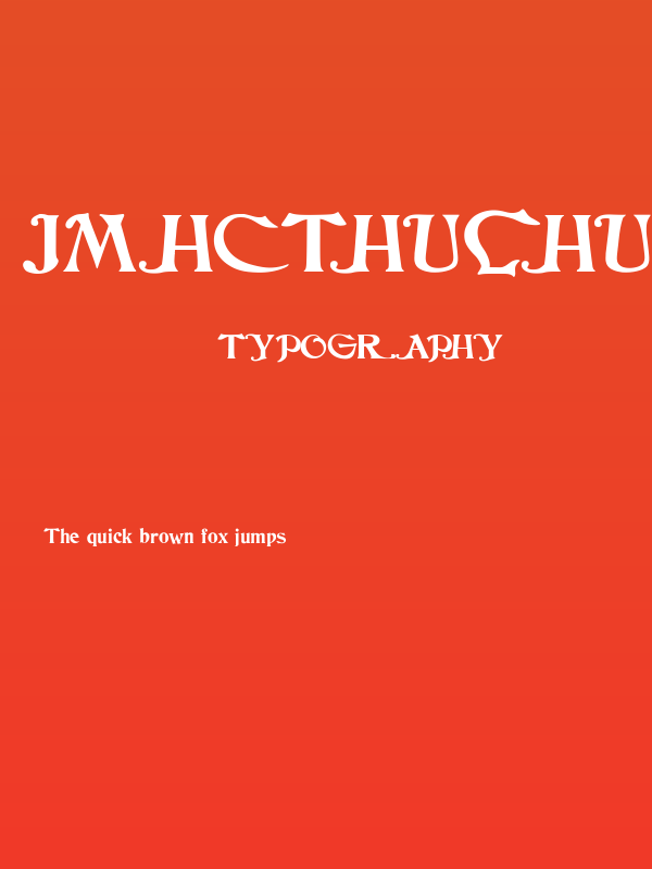 JMHCthulhumbusUGalt1-Regular Poster